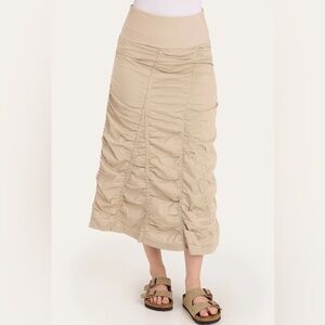 CORE BY XCVI
GORED PEASANT SKIRT
 In Sand